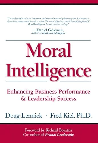 9780131740334: Moral Intelligence