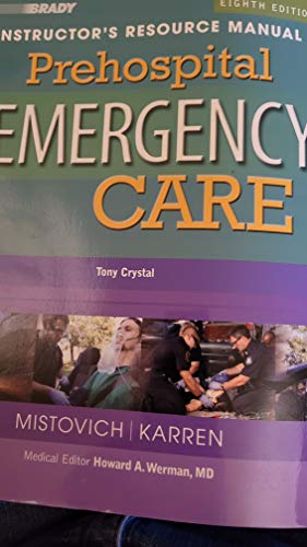 9780131741560: Prehospital Emergency Care: Instructor's Resource Manual, 8th Edition