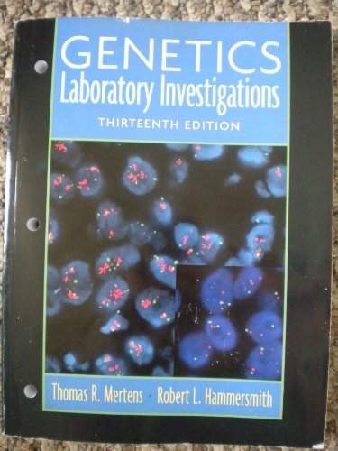 Imagen de archivo de Genetics: Laboratory Investigations a la venta por ThriftBooks-Atlanta