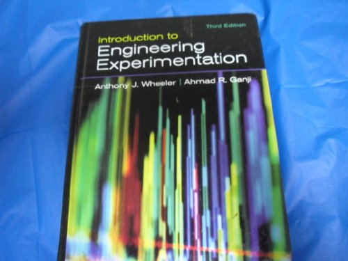 Imagen de archivo de Introduction to Engineering Experimentation a la venta por BooksRun