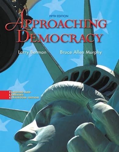 Imagen de archivo de Approaching Democracy a la venta por HPB-Red
