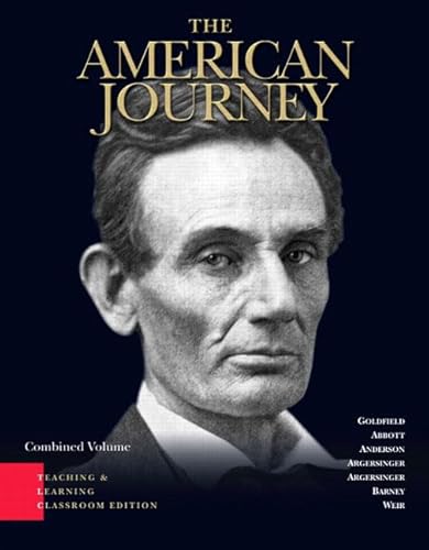 Beispielbild fr The American Journey : A History of the United States Combined Volume zum Verkauf von Better World Books