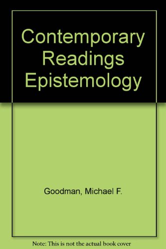 Stock image for Contemporary Readings in Epistemology for sale by HPB-Red