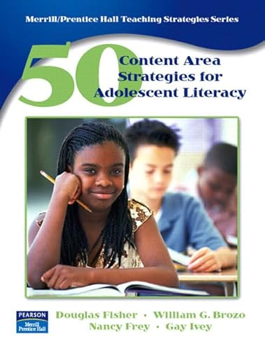 Imagen de archivo de 50 Content Area Strategies for Adolescent Literacy (Merrill / Prentice Hall Teaching Strategies Series) a la venta por SecondSale