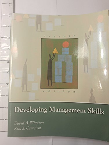 Imagen de archivo de Developing Management Skills a la venta por SecondSale