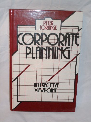 Stock image for Corporate Planning: An Executive Viewpoint for sale by beat book shop