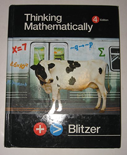 Stock image for Thinking Mathematically for sale by ThriftBooks-Atlanta