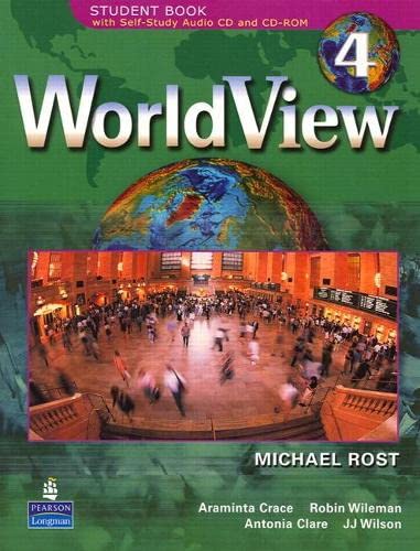 Beispielbild fr WorldView 4 Student Book 4A W/CD-ROM (Units 1-14) zum Verkauf von Better World Books