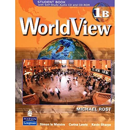 Imagen de archivo de WorldView 1B with Self-Study Audio CD and CD-ROM (Units 15-28) (Bk. 1B) a la venta por Iridium_Books