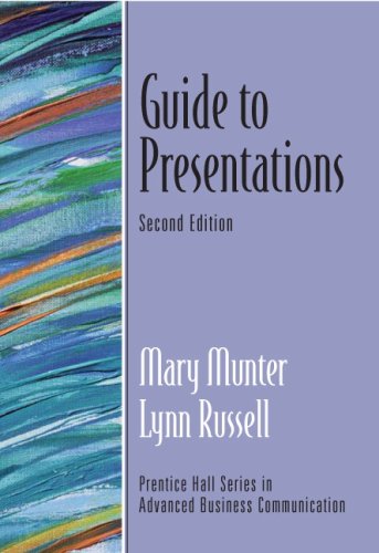 Imagen de archivo de Guide to Presentations (2nd Edition) (Prentice Hall Guides to Advanced Communication) a la venta por BookHolders