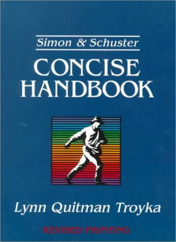 Imagen de archivo de Simon & Schuster Concise Handbook, Revised Printing a la venta por SecondSale