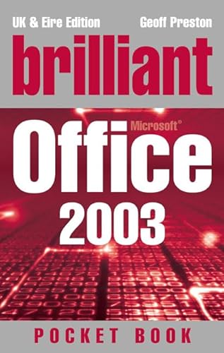 Brilliant Office 2003 Pocketbook (Brilliant Pocket Book) (9780131757264) by Joe Habraken