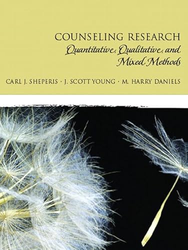 Beispielbild fr Counseling Research: Quantitative, Qualitative, and Mixed Methods zum Verkauf von Red's Corner LLC