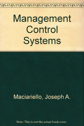 9780131768840: Management Control Systems