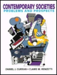 Stock image for Contemporary Societies: Problems and Prospects for sale by Solr Books