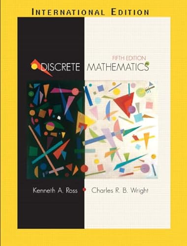 9780131784482: Discrete Mathematics: International Edition