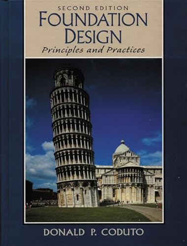 Beispielbild fr Foundation Design: Principles and PraCoduto, Donald P. zum Verkauf von Iridium_Books