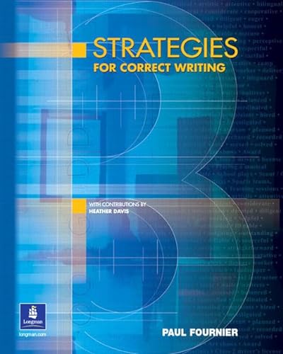 9780131787421: Strategies for Correct Writing