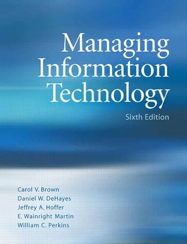 9780131789548: Managing Information Technology: United States Edition