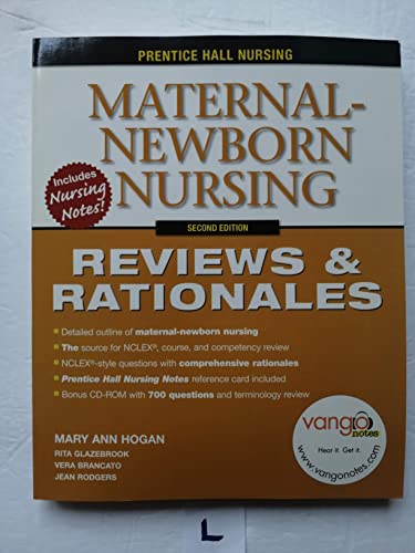Stock image for Maternal-Newborn Nursing : Reviews and Rationals for sale by Better World Books