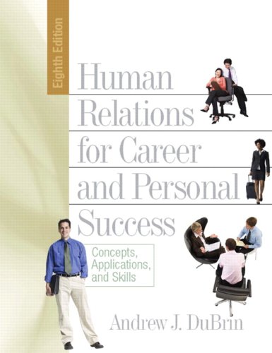 Imagen de archivo de Human Relations for Career and Personal Success: Concepts, Applications, and Skills a la venta por ThriftBooks-Dallas
