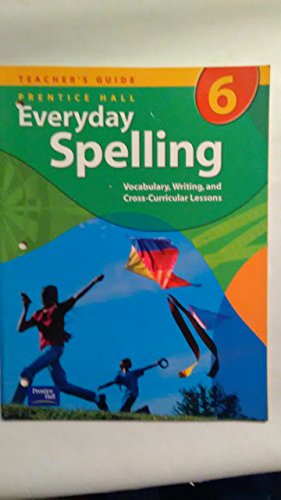 Imagen de archivo de Everyday Spelling 6 Teachers Guide a la venta por Hawking Books