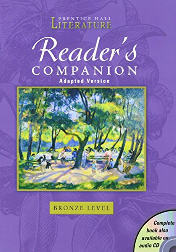 Stock image for Adapted Readers Companion, Bronze Level (Prentice Hall Literature: Timeless Voices Timeless Themes) for sale by SecondSale