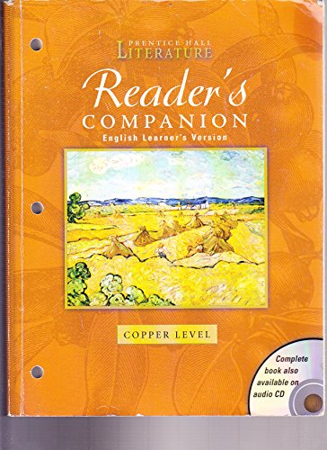 Imagen de archivo de English Learners Companion: Copper Level 6 (Prentice Hall Literature: Timeless Voices Timeless Themes) a la venta por Bulrushed Books