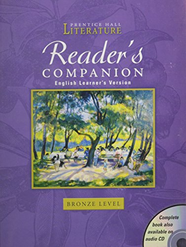 Stock image for Prentice Hall Literature:Readers Companion English Learner's Version Bronze Level (Prentice Hall Lit ; 9780131802971 ; 0131802976 for sale by APlus Textbooks