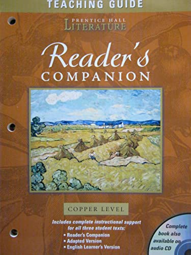 9780131803039: Timeless Voices, Timeless Themes, California Edition Grade 6 Copper Level: Reader's Companion Teaching Guide