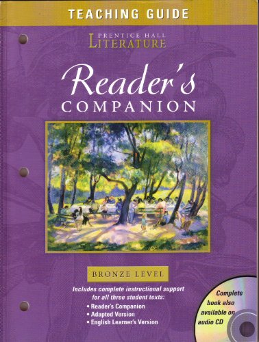 Beispielbild fr Timeless Voices, Timeless Themes, California Edition Grade 7 Bronze Level: Reader's Companion Teaching Guide zum Verkauf von Better World Books