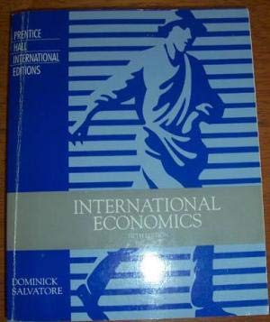 Stock image for International Economics for sale by Hay-on-Wye Booksellers