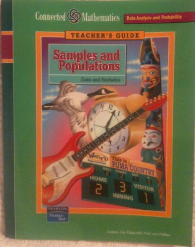 Stock image for Teacher's Guide: Samples and Populations (Connected Mathematics, Data and Statistics) for sale by Allied Book Company Inc.