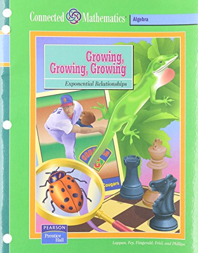 9780131808263: Connected Mathematics (Cmp) Growing Growing Growing Student Edition 2004c: Exponential Relationships
