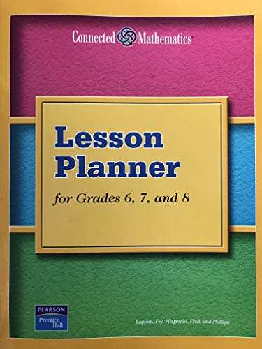 Stock image for Connected Mathematics Lesson Planner for sale by TextbookRush