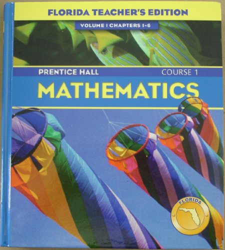 Stock image for Prentice Hall Mathematics, Course 1, Vol. 1, Chapters 1-6 ; 9780131808973 ; 0131808974 for sale by APlus Textbooks