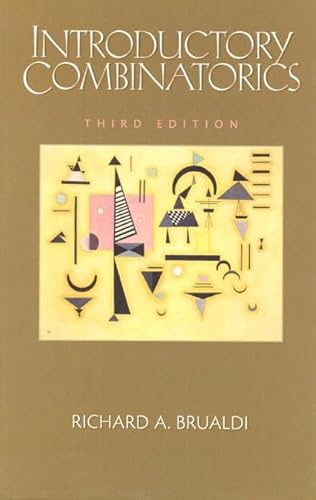 Imagen de archivo de Introductory Combinatorics (3rd Edition) a la venta por HPB-Red