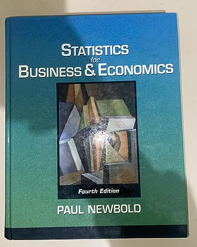 Stock image for Statistics for Business and Economics (4th Edition) for sale by Hippo Books