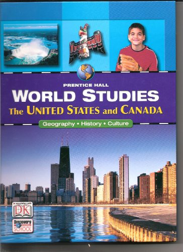 Stock image for World Studies: The United States and Canada (Prentice Hall World Studies) for sale by Goodwill Books