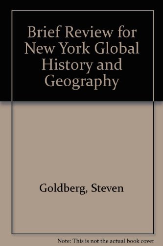 Beispielbild fr Brief Review for New York Global History and Geography zum Verkauf von HPB-Red