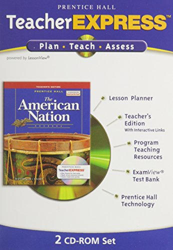Imagen de archivo de THE AMERICAN NATION TEACHERS EXPRESS 9TH EDITION REVISED 2005C a la venta por Iridium_Books