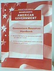 9780131818934: Magruder's American Government Government Resources Handbook