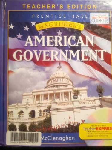 Stock image for Magruder's American Government (Te) ; 9780131818972 ; 013181897X for sale by APlus Textbooks