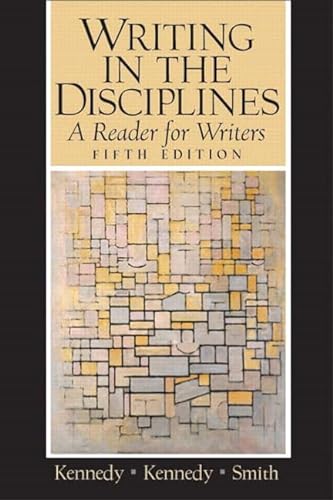 Stock image for Writing in the Disciplines: A Reader for Writers for sale by BooksRun