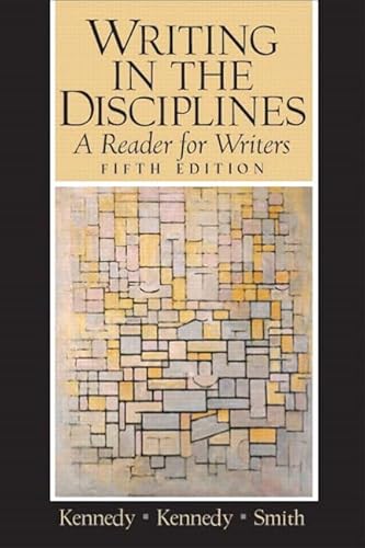 9780131823822: Writing in the Disciplines: A Reader for Writers