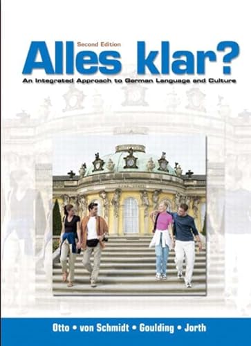 Imagen de archivo de Alles Klar?: An Integrated Approach to German Language and Culture (English and German Edition) a la venta por Reliant Bookstore