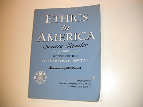 Beispielbild fr Ethics in America : Source Reader zum Verkauf von Better World Books