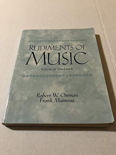 Beispielbild fr Rudiments of Music (4th Edition) zum Verkauf von BooksRun