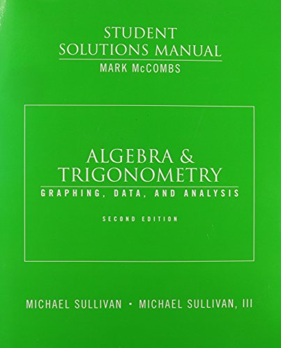 9780131827950: Students Solutions Manual