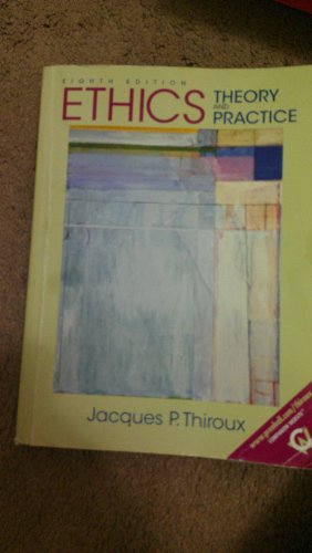 Stock image for Ethics: Theory and Practice for sale by ThriftBooks-Atlanta